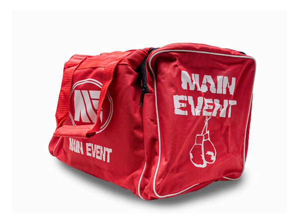Main Event Boxing Junior Sports Gear Kit Gym Bag Holdall Red